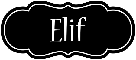 Elif welcome logo