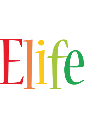 Elife birthday logo