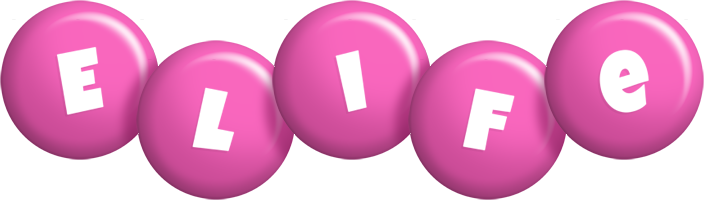 Elife candy-pink logo