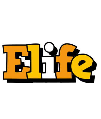 Elife cartoon logo