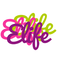 Elife flowers logo