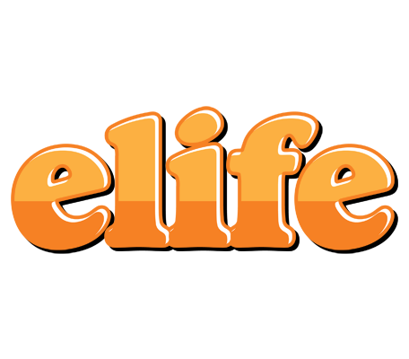 Elife orange logo