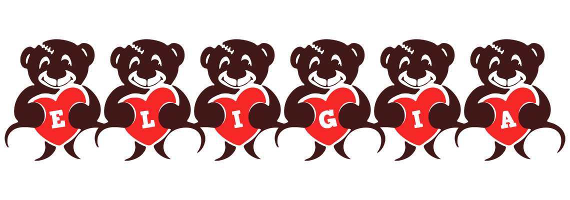 Eligia bear logo