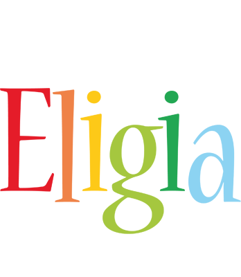 Eligia birthday logo