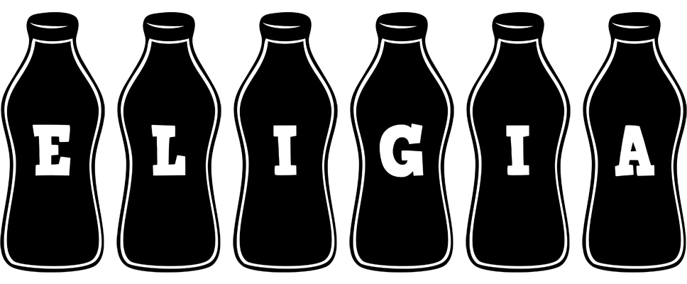 Eligia bottle logo