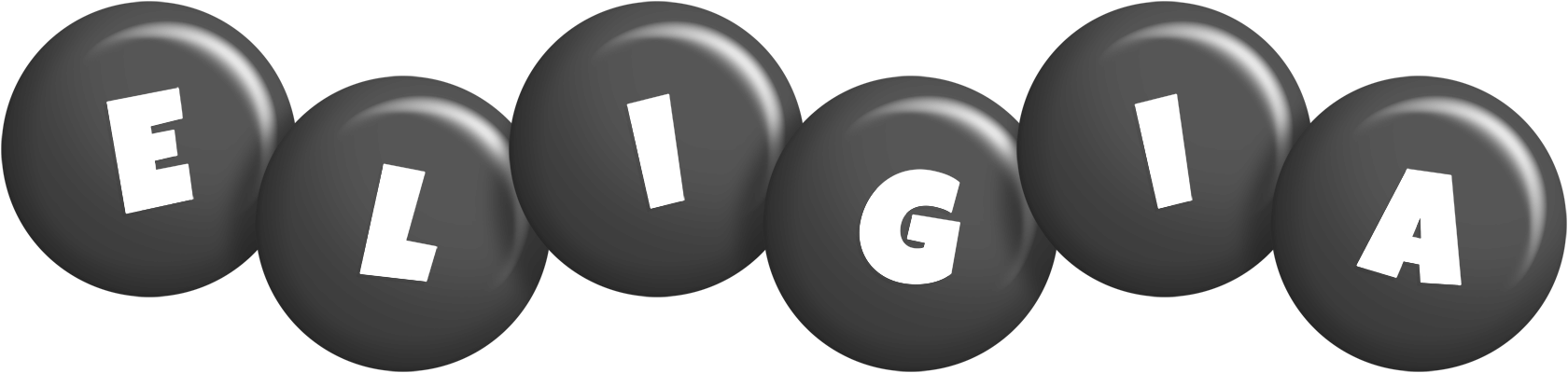 Eligia candy-black logo