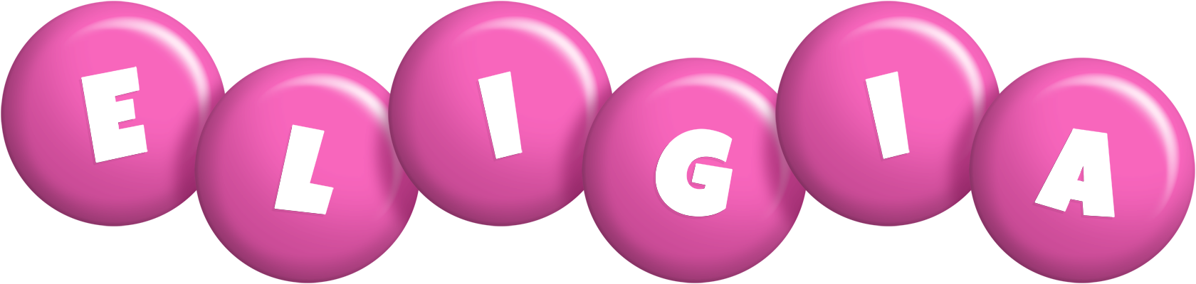 Eligia candy-pink logo