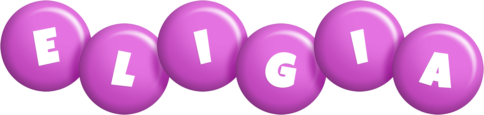 Eligia candy-purple logo