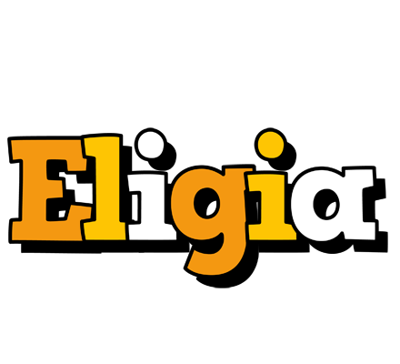 Eligia cartoon logo