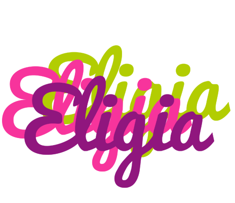 Eligia flowers logo
