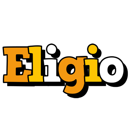 Eligio cartoon logo