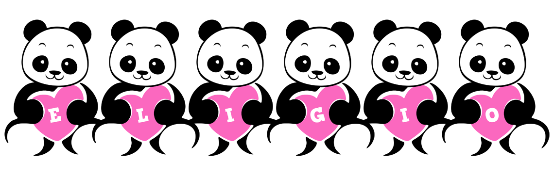 Eligio love-panda logo