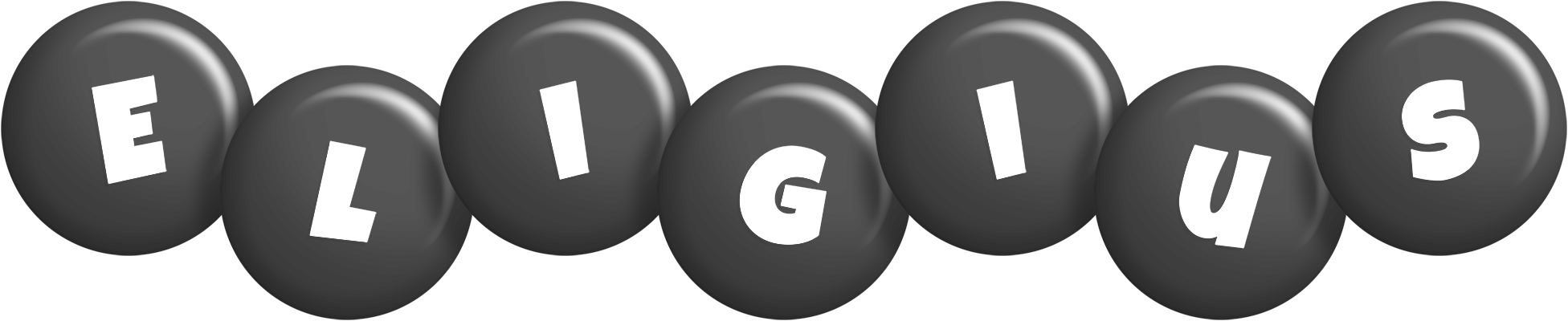 Eligius candy-black logo