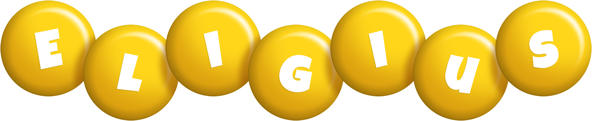 Eligius candy-yellow logo