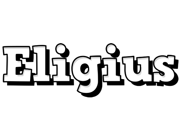 Eligius snowing logo