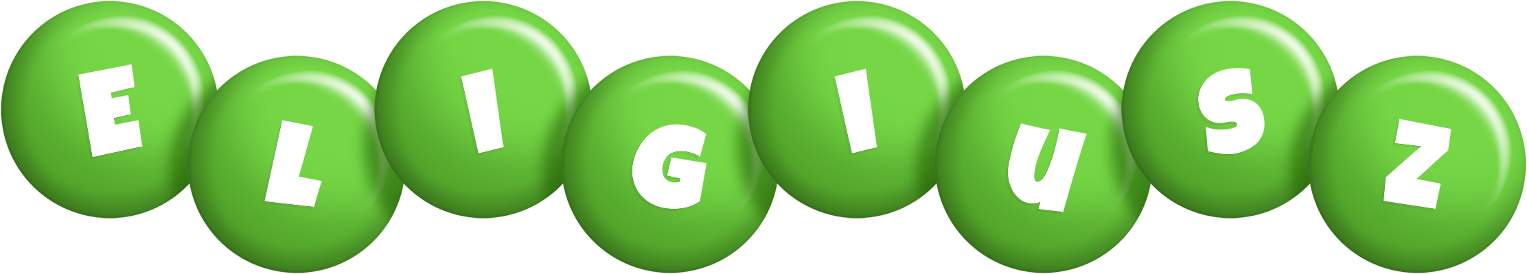 Eligiusz candy-green logo