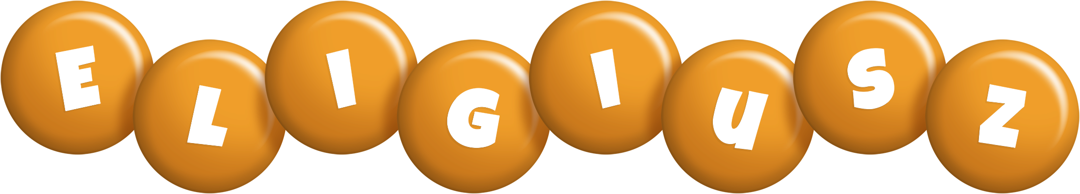 Eligiusz candy-orange logo