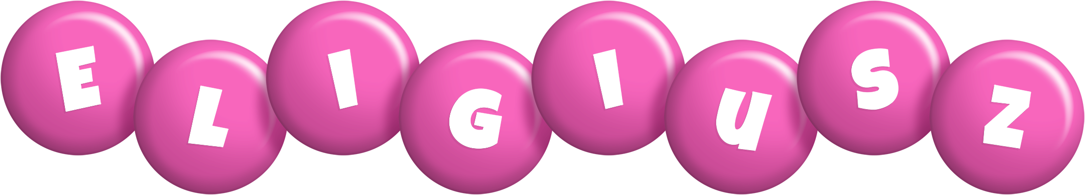 Eligiusz candy-pink logo