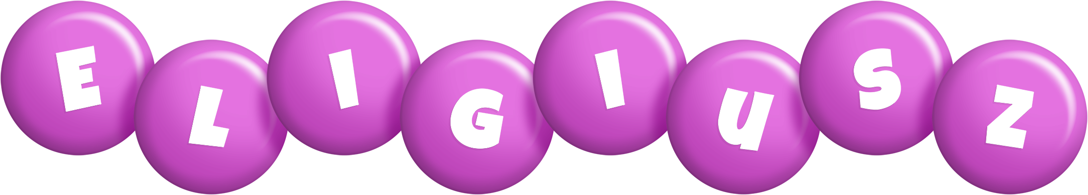 Eligiusz candy-purple logo