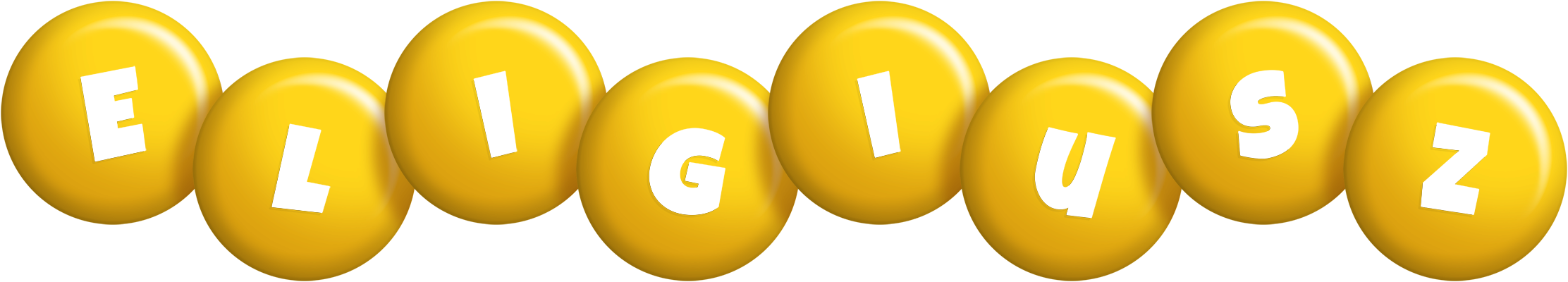 Eligiusz candy-yellow logo