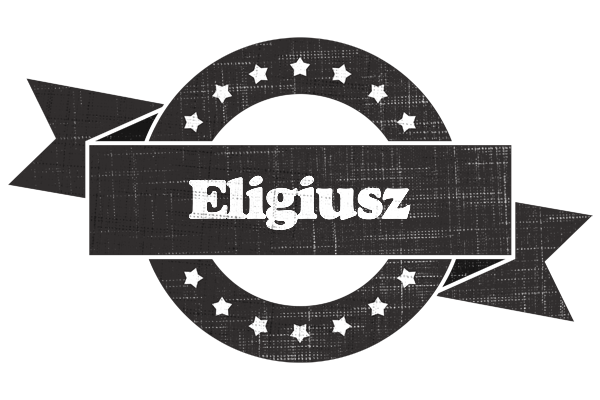 Eligiusz grunge logo