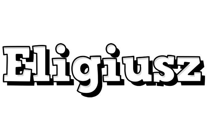 Eligiusz snowing logo
