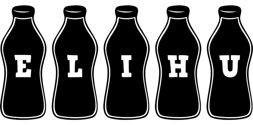 Elihu bottle logo