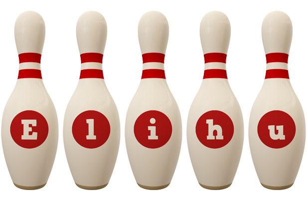 Elihu bowling-pin logo