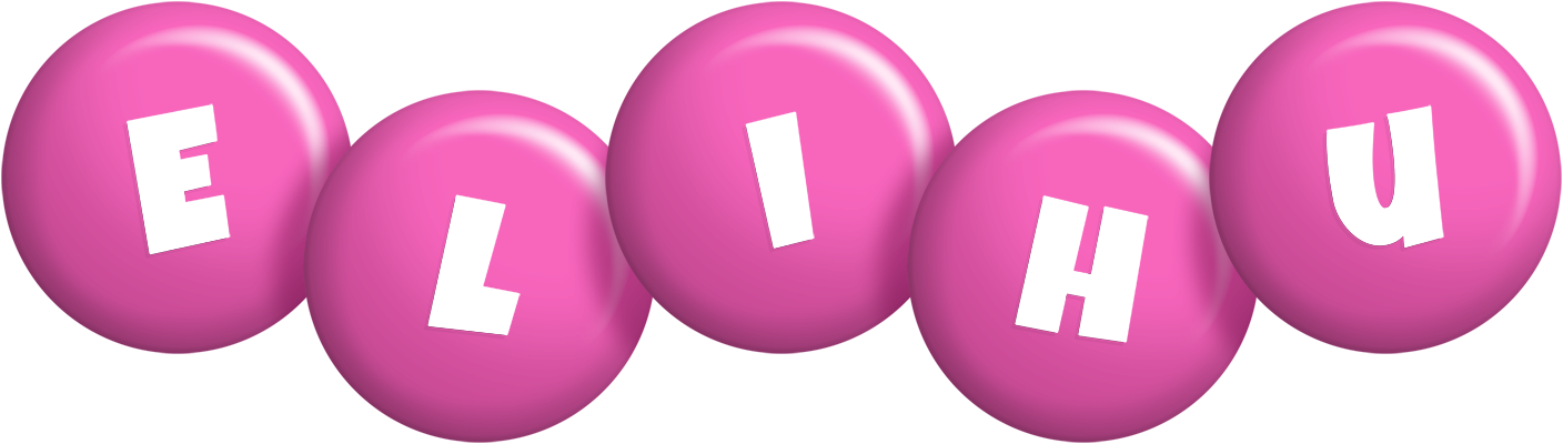 Elihu candy-pink logo