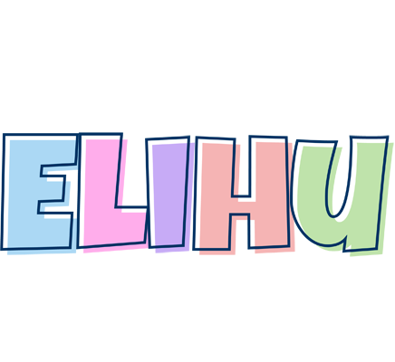 Elihu pastel logo