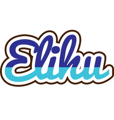 Elihu raining logo