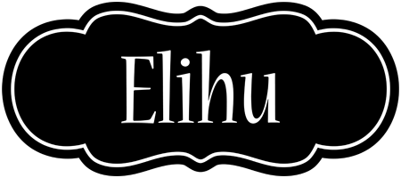 Elihu welcome logo