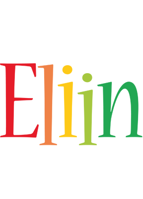 Eliin birthday logo