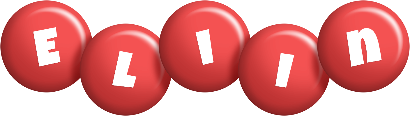 Eliin candy-red logo