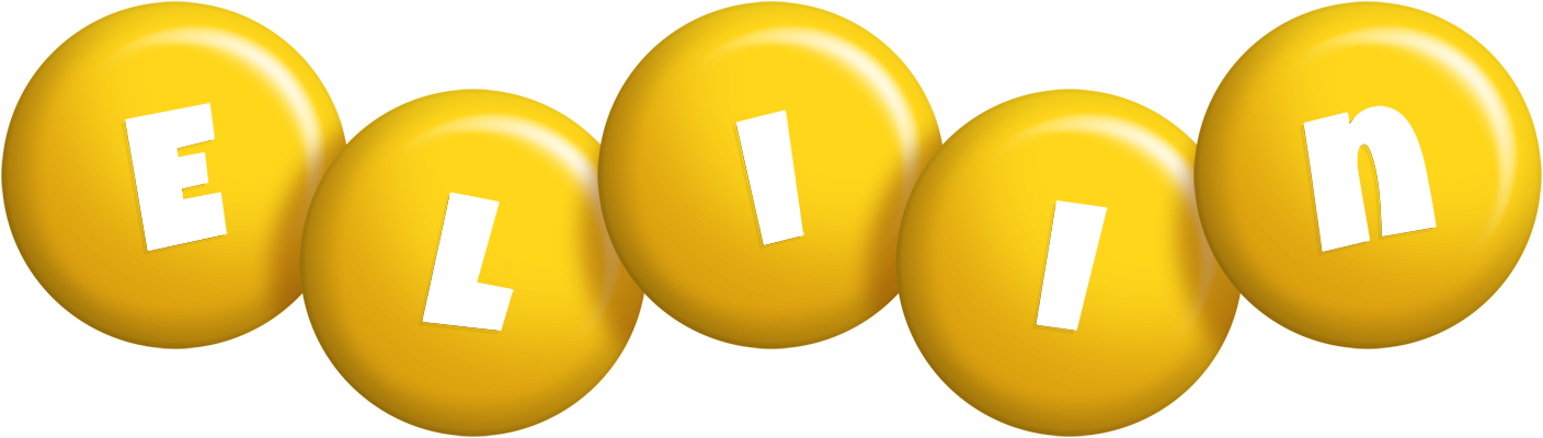 Eliin candy-yellow logo