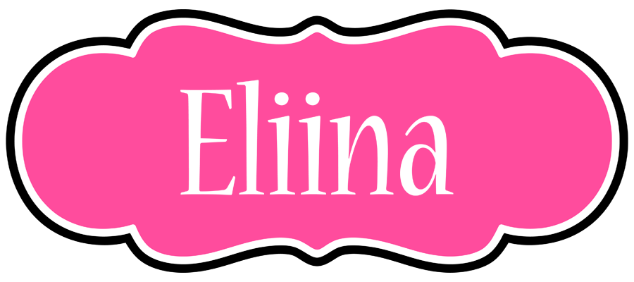 Eliina invitation logo