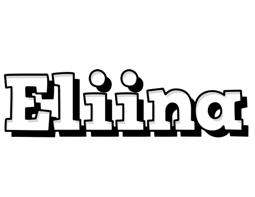 Eliina snowing logo