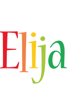 Elija birthday logo