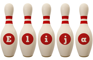 Elija bowling-pin logo