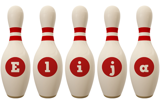 Elija bowling-pin logo