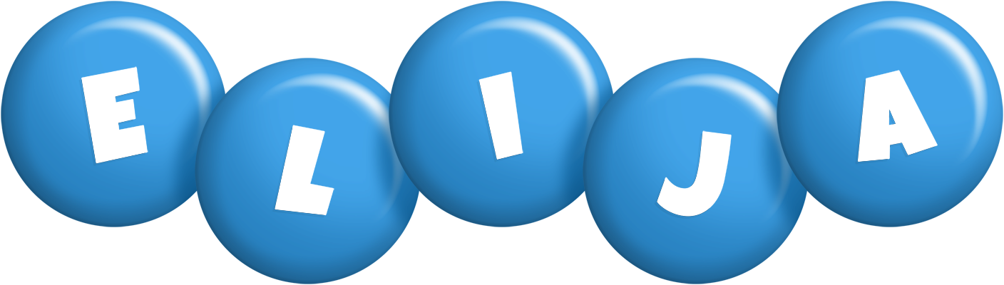 Elija candy-blue logo