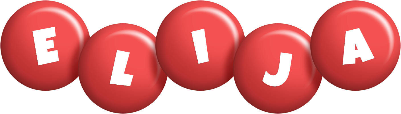 Elija candy-red logo