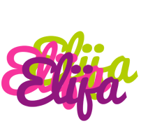 Elija flowers logo