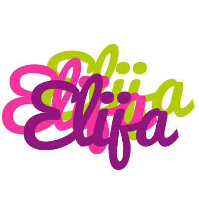 Elija flowers logo
