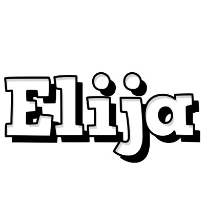 Elija snowing logo