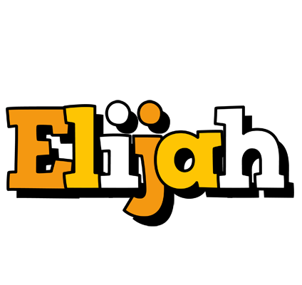 Elijah cartoon logo
