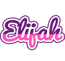 Elijah cheerful logo
