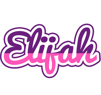Elijah cheerful logo