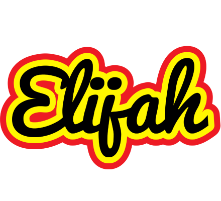 Elijah flaming logo