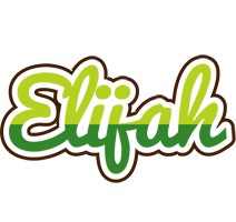 Elijah golfing logo